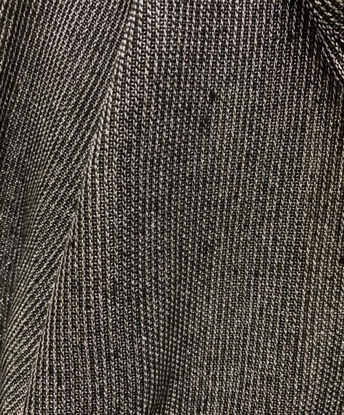 STRONGTHE（ストロングテ）STRONGTHE (ストロングテ) デザインニットフーディー グレー サイズ:Lの古着・服飾アイテム