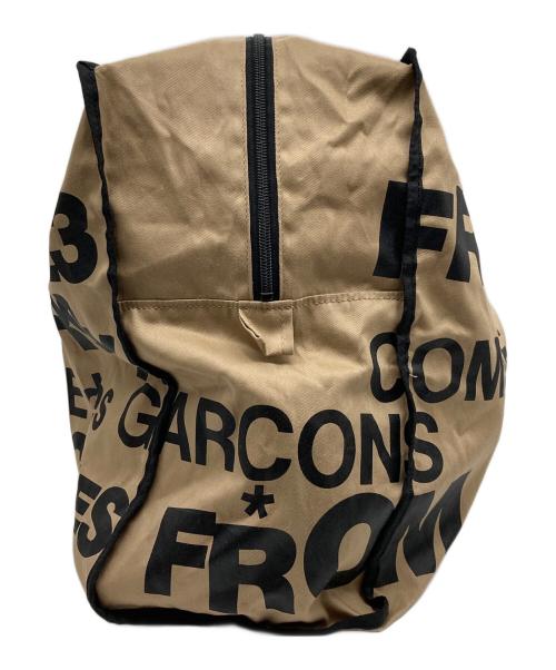 COMME des GARCONS（コムデギャルソン）COMME des GARCONS (コムデギャルソン) ホリデーシズンメッセージトートバッグ ベージュの古着・服飾アイテム