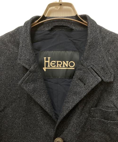HERNO（ヘルノ）HERNO (ヘルノ) 鹿の子ジャケット ネイビー サイズ:48の古着・服飾アイテム