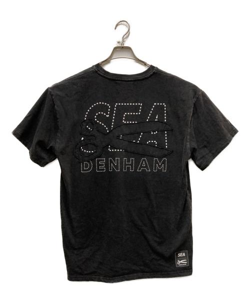 WIND AND SEA（ウィンダンシー）WIND AND SEA (ウィンダンシー) Denham (デンハム) Tシャツ ブラック サイズ:Mの古着・服飾アイテム