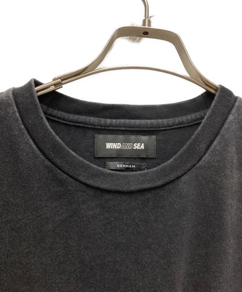 WIND AND SEA（ウィンダンシー）WIND AND SEA (ウィンダンシー) Denham (デンハム) Tシャツ ブラック サイズ:Mの古着・服飾アイテム