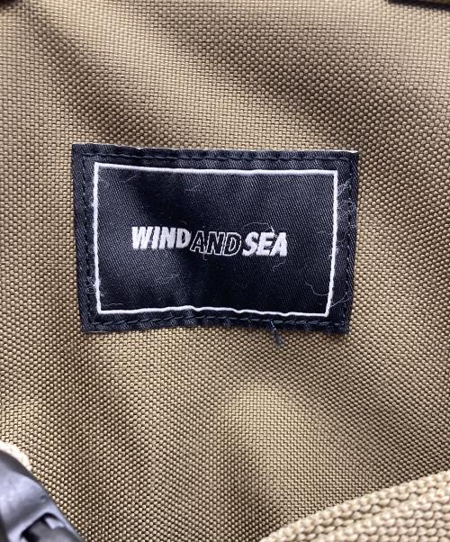 WIND AND SEA（ウィンダンシー）WIND AND SEA (ウィンダンシー) Manhattan Portage (マンハッタンポーテージ) ナイロンコラボバックパック カーキの古着・服飾アイテム