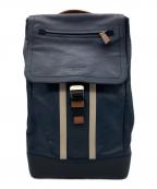 COACHコーチ）の古着「ヘリテージ スポーツバックパック」｜ネイビー