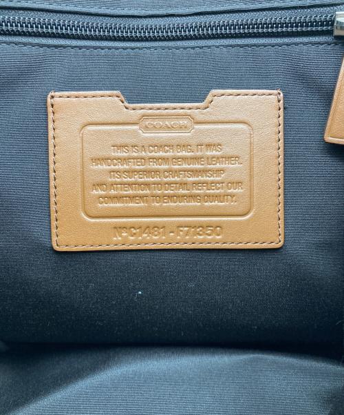 COACH（コーチ）COACH (コーチ) ヘリテージ スポーツバックパック ネイビーの古着・服飾アイテム