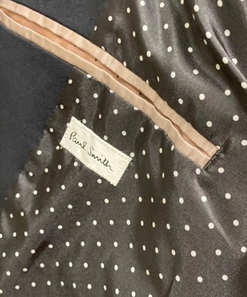 PAUL SMITH（ポールスミス）Paul Smith (ポールスミス) コットンナイロンダブルライダースジャケット ネイビー サイズ:Lの古着・服飾アイテム