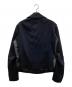 Paul Smith (ポールスミス) コットンナイロンダブルライダースジャケット ネイビー サイズ:L：8000円