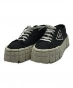 PRADAプラダ）の古着「ダブルホイールナイロンギャバジンスニーカー」｜ブラック