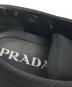 中古・古着 PRADA (プラダ) ダブルホイールナイロンギャバジンスニーカー ブラック サイズ:23.5：30000円