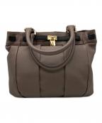 ATAOアタオ）の古着「3WAYレザーバッグ」｜ブラウン