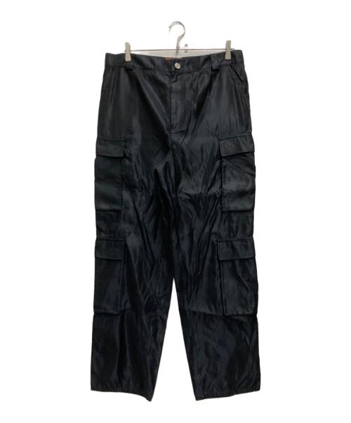 Heaven by Marc Jacobs（ヘブンバイマークジェイコブス）Heaven by Marc Jacobs (ヘブンバイマークジェイコブス) ナイロンカーゴパンツ ブラック サイズ:不明の古着・服飾アイテム