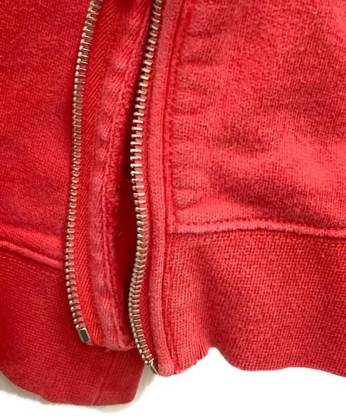 RAF SIMONS（ラフシモンズ）RAF SIMONS (ラフシモンズ) サイドジップスウェット レッド サイズ:XSの古着・服飾アイテム