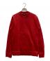 RAF SIMONS（ラフシモンズ）の古着「サイドジップスウェット」｜レッド