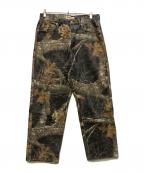 stussyステューシー）の古着「REALTREE EDGE BIG OL JEAN」｜カーキ
