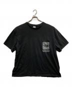 THE NORTH FACE×SUPREMEザ ノース フェイス×シュプリーム）の古着「Printed Pocket Tee」｜ブラック