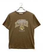 maison kitsuneメゾンキツネ）の古着「カレッジロゴＴee」｜ブラウン