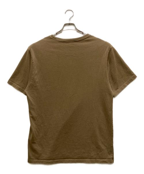 maison kitsune（メゾンキツネ）maison kitsune (メゾンキツネ) カレッジロゴＴee ブラウン サイズ:Mの古着・服飾アイテム