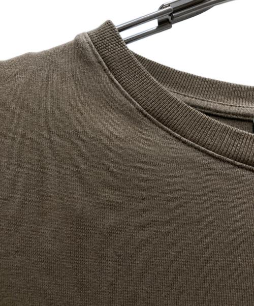 maison kitsune（メゾンキツネ）maison kitsune (メゾンキツネ) カレッジロゴＴee ブラウン サイズ:Mの古着・服飾アイテム