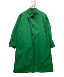 MACKINTOSH PHILOSOPHY（マッキントッシュ フィロソフィー）の古着「ライナー付ステンカラーコート」｜グリーン