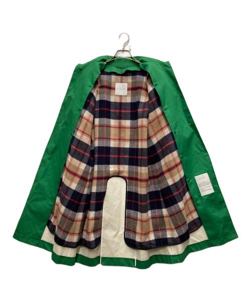 MACKINTOSH PHILOSOPHY（マッキントッシュ フィロソフィー）MACKINTOSH PHILOSOPHY (マッキントッシュ フィロソフィー) ライナー付ステンカラーコート グリーン サイズ:36の古着・服飾アイテム