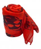 ALEXANDER McQUEENアレキサンダーマックイーン）の古着「シルクスカーフ」｜レッド