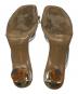 中古・古着 JACQUEMUS (ジャックムス) Noli leather sandal ホワイト サイズ:38：8000円