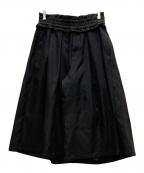 SYUMAN.シュウマン）の古着「イージーフレアパンツ」｜ブラック