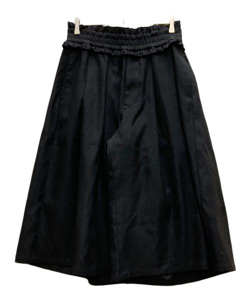 SYUMAN.（シュウマン）SYUMAN. (シュウマン) イージーフレアパンツ ブラック サイズ:Mの古着・服飾アイテム