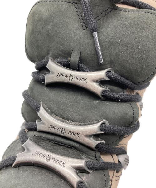 NEW ROCK（ニューロック）NEW ROCK (ニューロック) M-106-C69 デザインスニーカー ベージュ サイズ:41の古着・服飾アイテム
