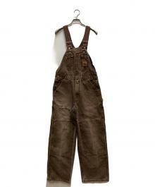CarHartt（カーハート）の古着「ダック地オーバーオール」｜ブラウン
