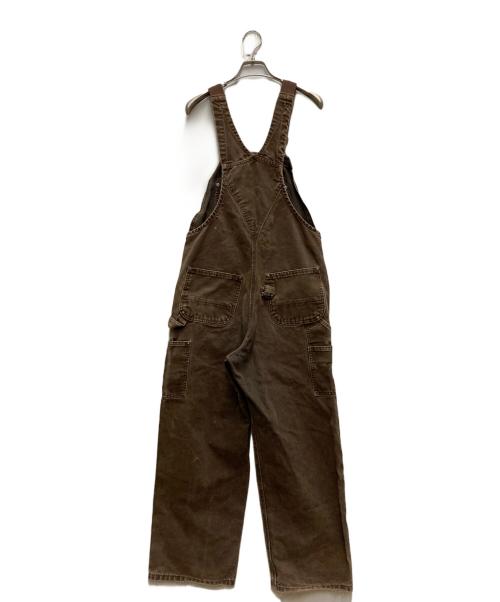 CarHartt（カーハート）CarHartt (カーハート) ダック地オーバーオール ブラウン サイズ: 76cm (W30)の古着・服飾アイテム