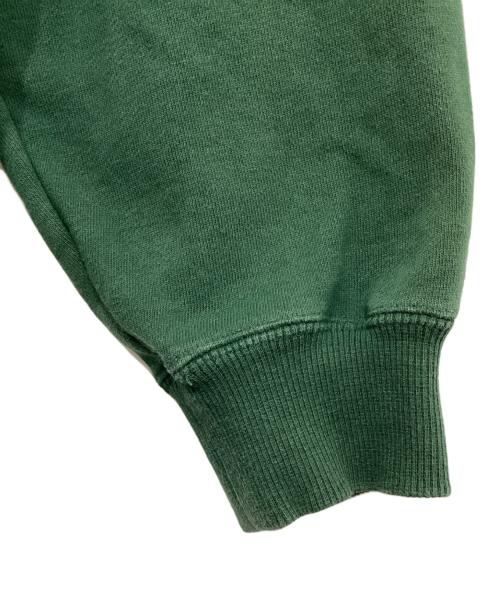 X-LARGE（エクストララージ）X-LARGE (エクストララージ) RECORDS HALF ZIP PULLOVER SWEAT グリーン サイズ:Lの古着・服飾アイテム
