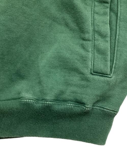 X-LARGE（エクストララージ）X-LARGE (エクストララージ) RECORDS HALF ZIP PULLOVER SWEAT グリーン サイズ:Lの古着・服飾アイテム