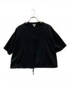 LOEWEロエベ）の古着「クロップド Tシャツ」｜ブラック
