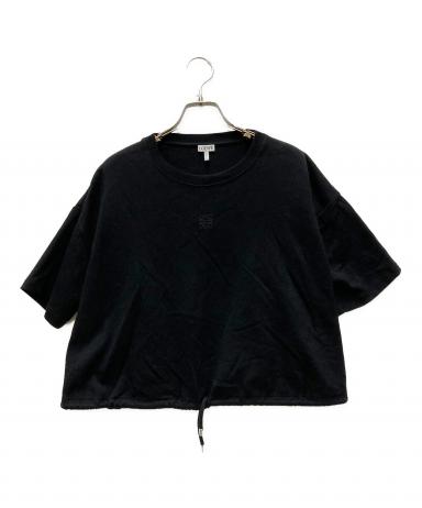 中古・古着通販】LOEWE (ロエベ) クロップド Tシャツ ブラック サイズ