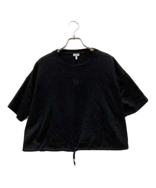LOEWE（ロエベ）LOEWE (ロエベ) クロップド Tシャツ ブラック サイズ:XSの古着・服飾アイテム
