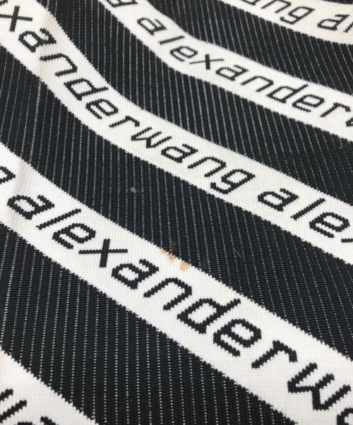 ALEXANDER WANG（アレキサンダー・ワン）ALEXANDER WANG (アレキサンダー・ワン) ニットショッピングバッグ ブラックの古着・服飾アイテム