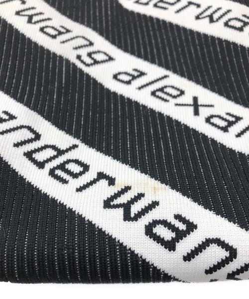 ALEXANDER WANG（アレキサンダー・ワン）ALEXANDER WANG (アレキサンダー・ワン) ニットショッピングバッグ ブラックの古着・服飾アイテム
