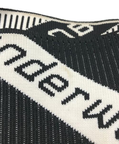 ALEXANDER WANG（アレキサンダー・ワン）ALEXANDER WANG (アレキサンダー・ワン) ニットショッピングバッグ ブラックの古着・服飾アイテム