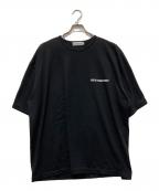 COOTIE PRODUCTIONSクーティープロダクツ）の古着「Dry Tech Jersey Oversized S/S Tee」｜ブラック
