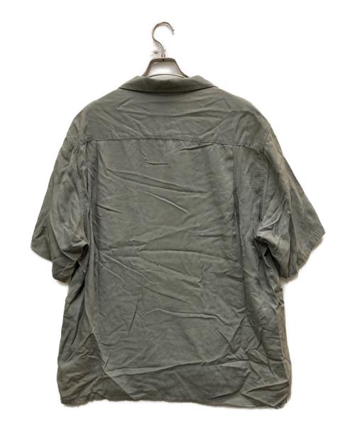 WACKO MARIA（ワコマリア）WACKO MARIA (ワコマリア) SWITCHING SHIRT S/S グレー サイズ:XLの古着・服飾アイテム