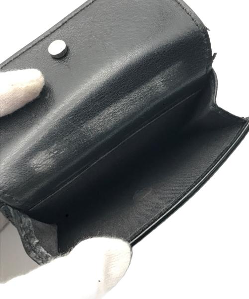 Dior（ディオール）Dior (ディオール) 3つ折り財布 ブラックの古着・服飾アイテム