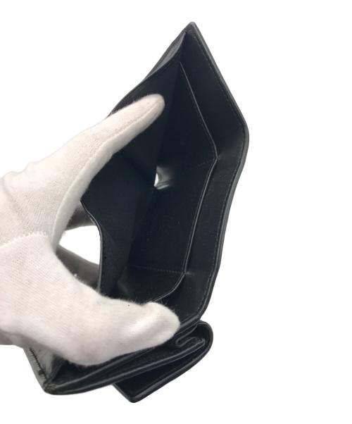 Dior（ディオール）Dior (ディオール) 3つ折り財布 ブラックの古着・服飾アイテム