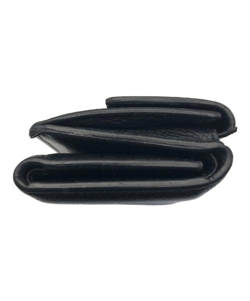 Dior（ディオール）Dior (ディオール) 3つ折り財布 ブラックの古着・服飾アイテム