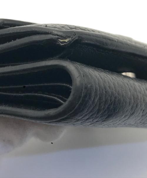 Dior（ディオール）Dior (ディオール) 3つ折り財布 ブラックの古着・服飾アイテム