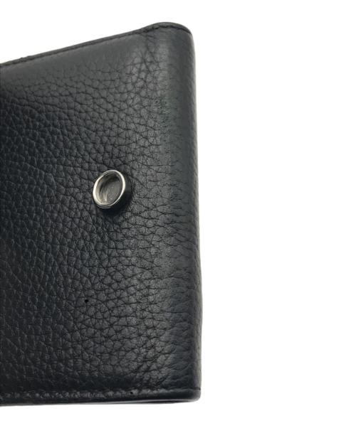 Dior（ディオール）Dior (ディオール) 3つ折り財布 ブラックの古着・服飾アイテム