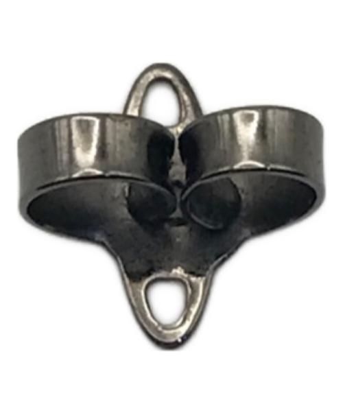 Vivienne Westwood（ヴィヴィアンウエストウッド）Vivienne Westwood (ヴィヴィアンウエストウッド) オーブモチーフピアス ブラックの古着・服飾アイテム
