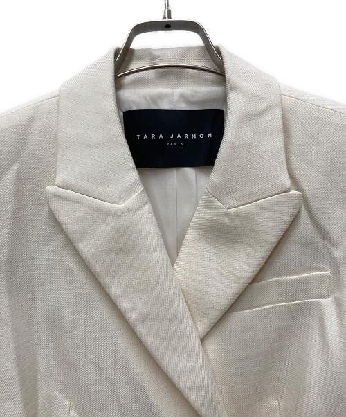TARA JARMON（タラジャーモン）TARA JARMON (タラジャーモン) ダブルジャケット ベージュ サイズ:XSの古着・服飾アイテム