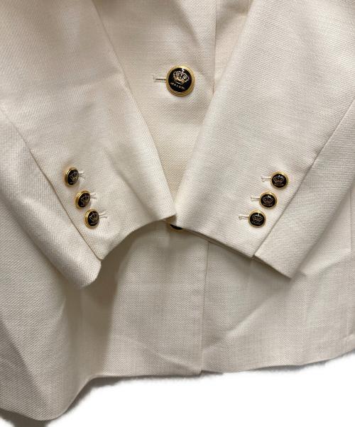 TARA JARMON（タラジャーモン）TARA JARMON (タラジャーモン) ダブルジャケット ベージュ サイズ:XSの古着・服飾アイテム