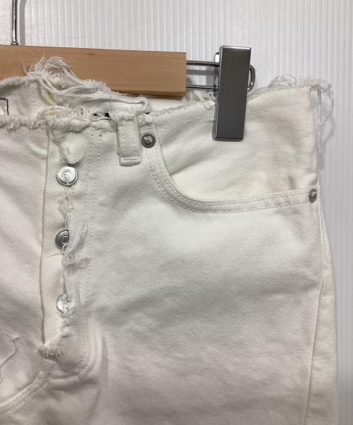 MADISON BLUE（マディソンブルー）MADISON BLUE (マディソンブルー) デニムスカート ホワイト サイズ:00（XS）の古着・服飾アイテム