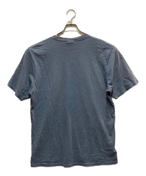 stussy（ステューシー）stussy (ステューシー) 00'S プリントTシャツ スカイブルー サイズ:Mの古着・服飾アイテム